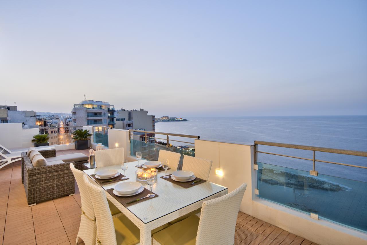 Magnificent Seafront 2-Bedroom Sliema Penthouse Exterior photo
