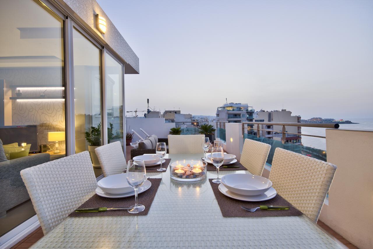 Magnificent Seafront 2-Bedroom Sliema Penthouse Exterior photo